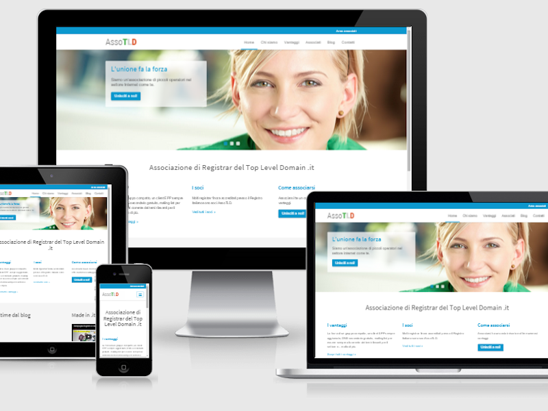 Nuovo sito web AssoTLD responsive